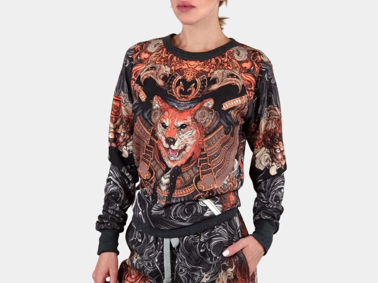 AKITA SAMURAI BLACK [СВИТШОТ УНИСЕКС]