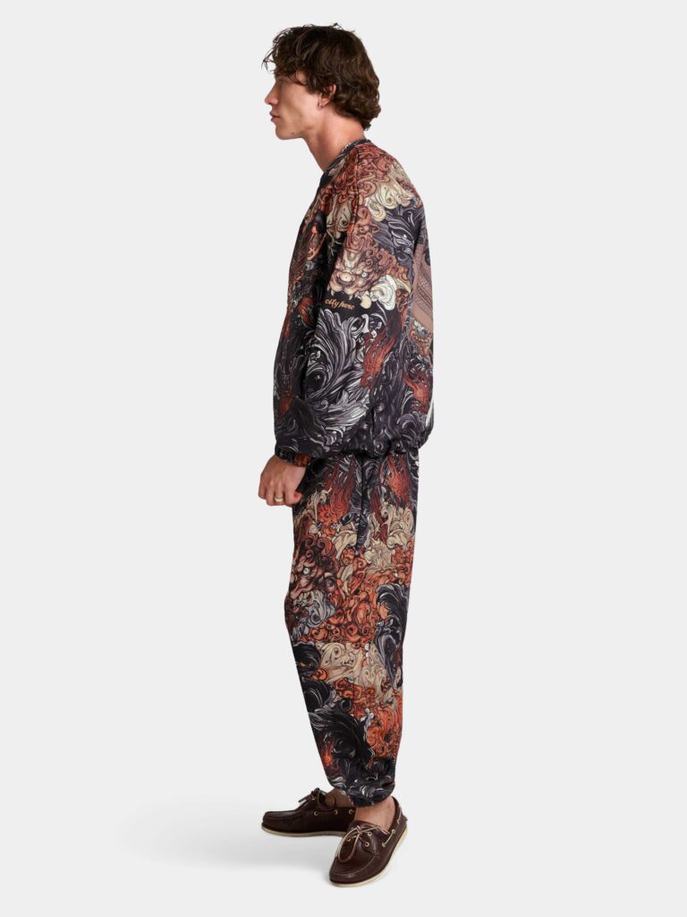 AKITA SAMURAI BLACK [СВИТШОТ OVRSZ УНИСЕКС]