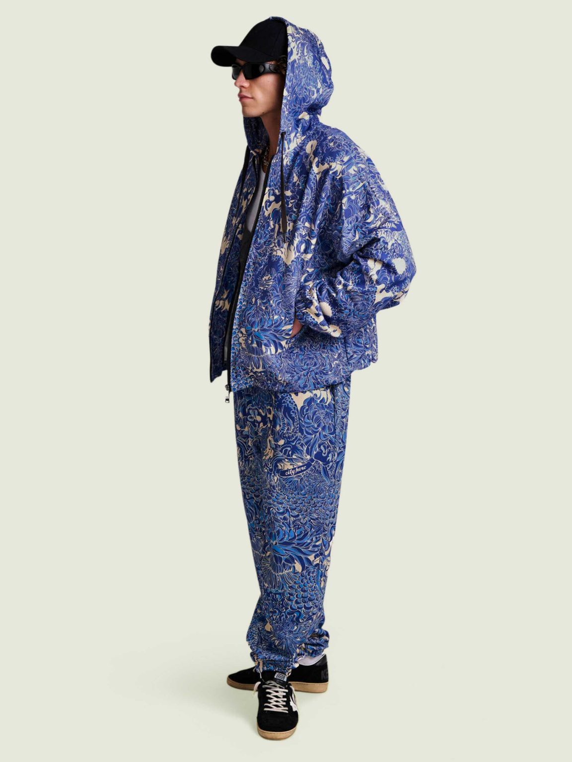 s.s. 3.0 ceramic ovrsz hoodie na molnii 3