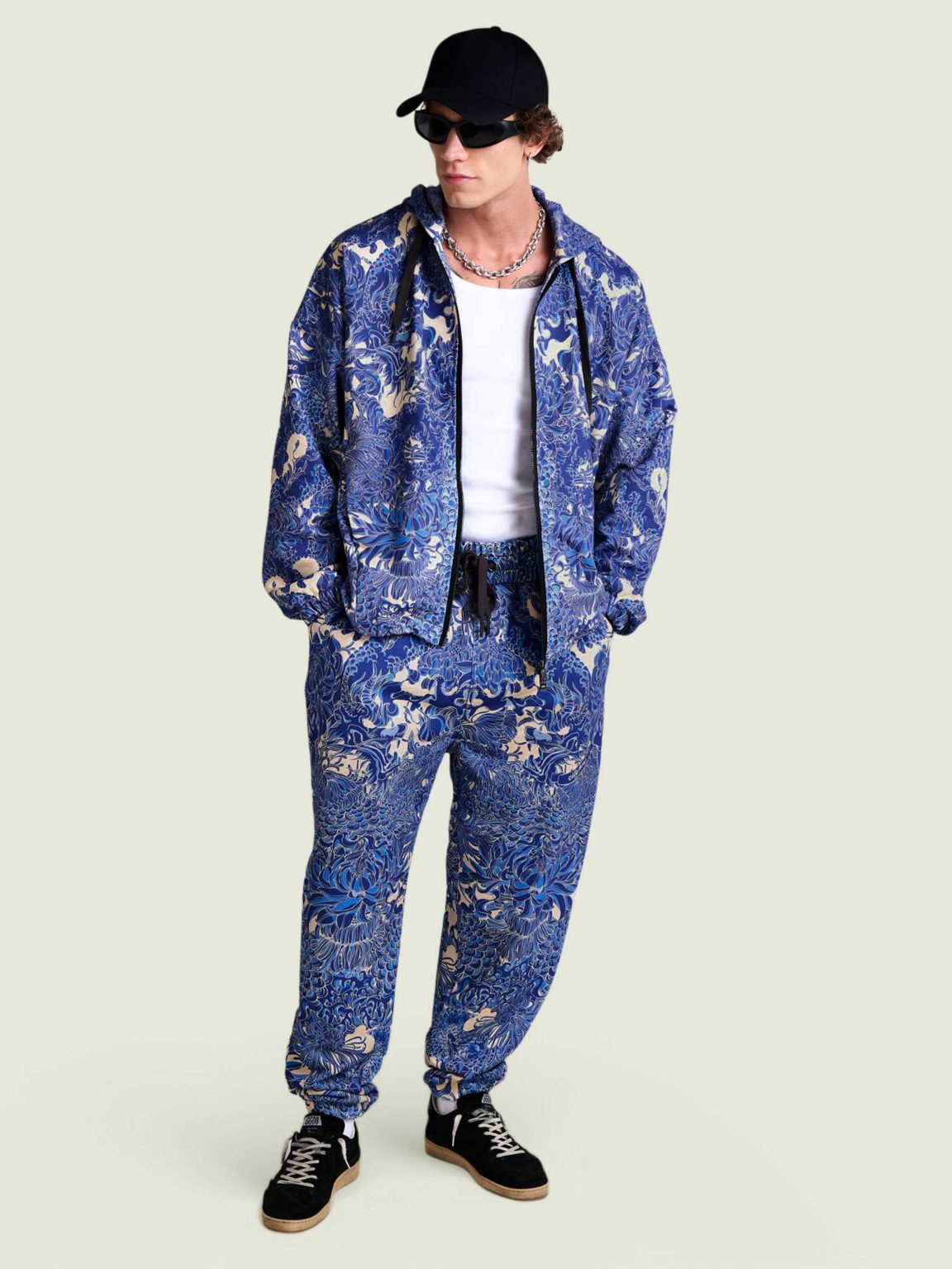 s.s. 3.0 ceramic ovrsz hoodie na molnii 5