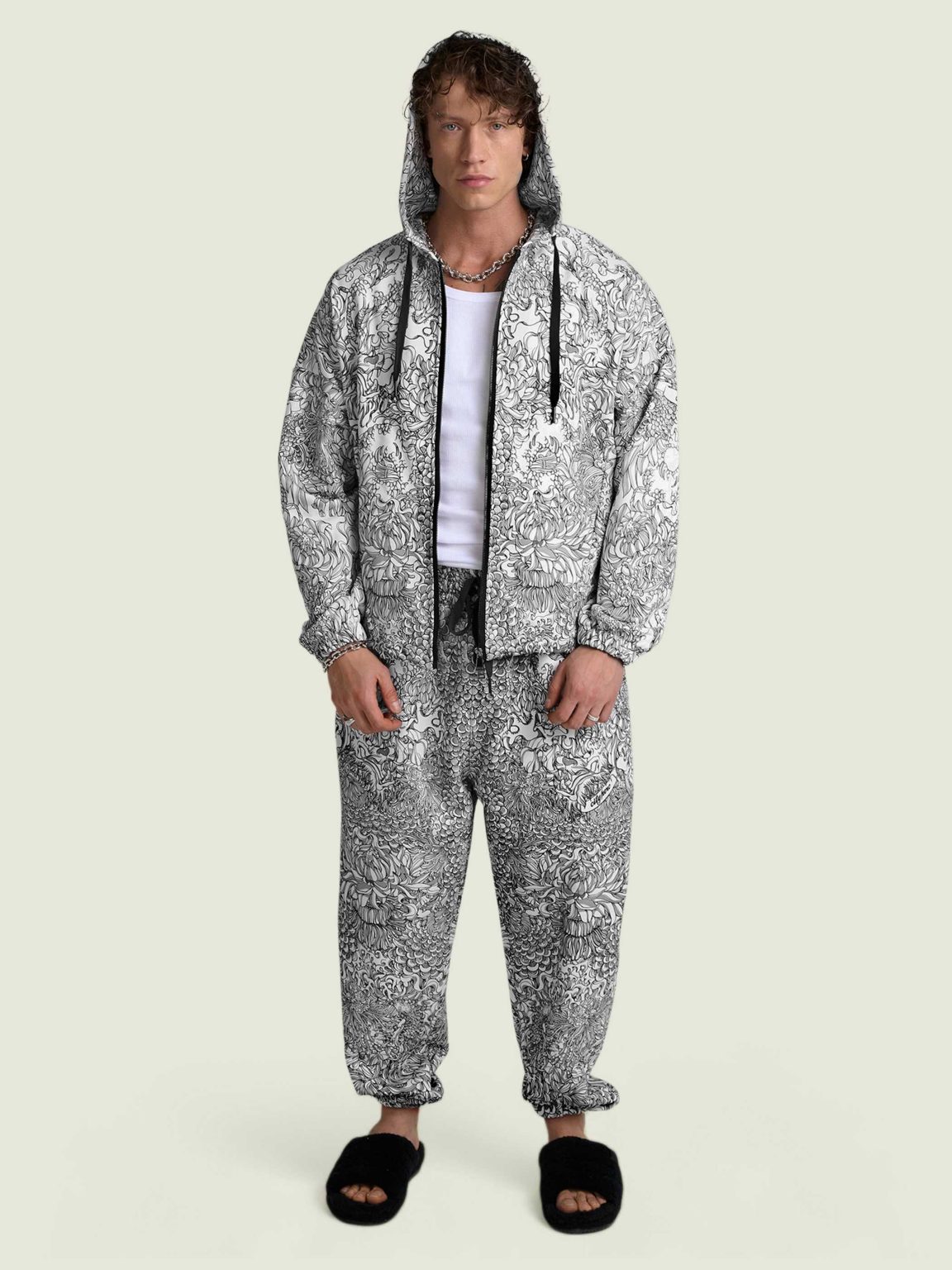 s.s. 3.0 milky ovrsz hoodie na molnii 3