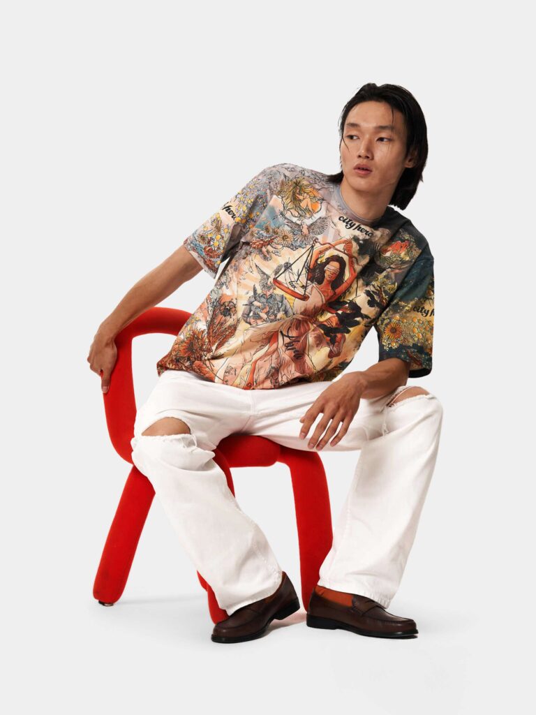 ВЕСЫ HEROSCOPE [ФУТБОЛКА OVRSZ УНИСЕКС]