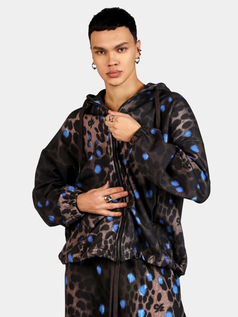ANIMALISM LEOPARD [ZIP-ХУДИ OVRSZ УНИСЕКС]