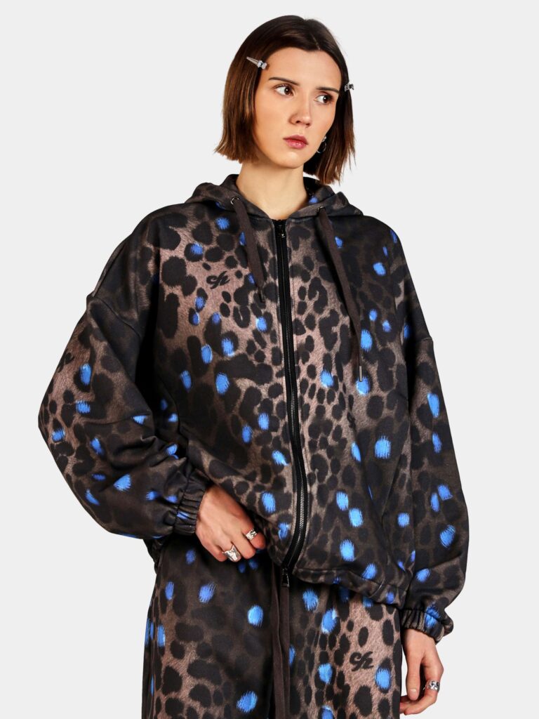 ANIMALISM LEOPARD [ZIP-ХУДИ OVRSZ УНИСЕКС]