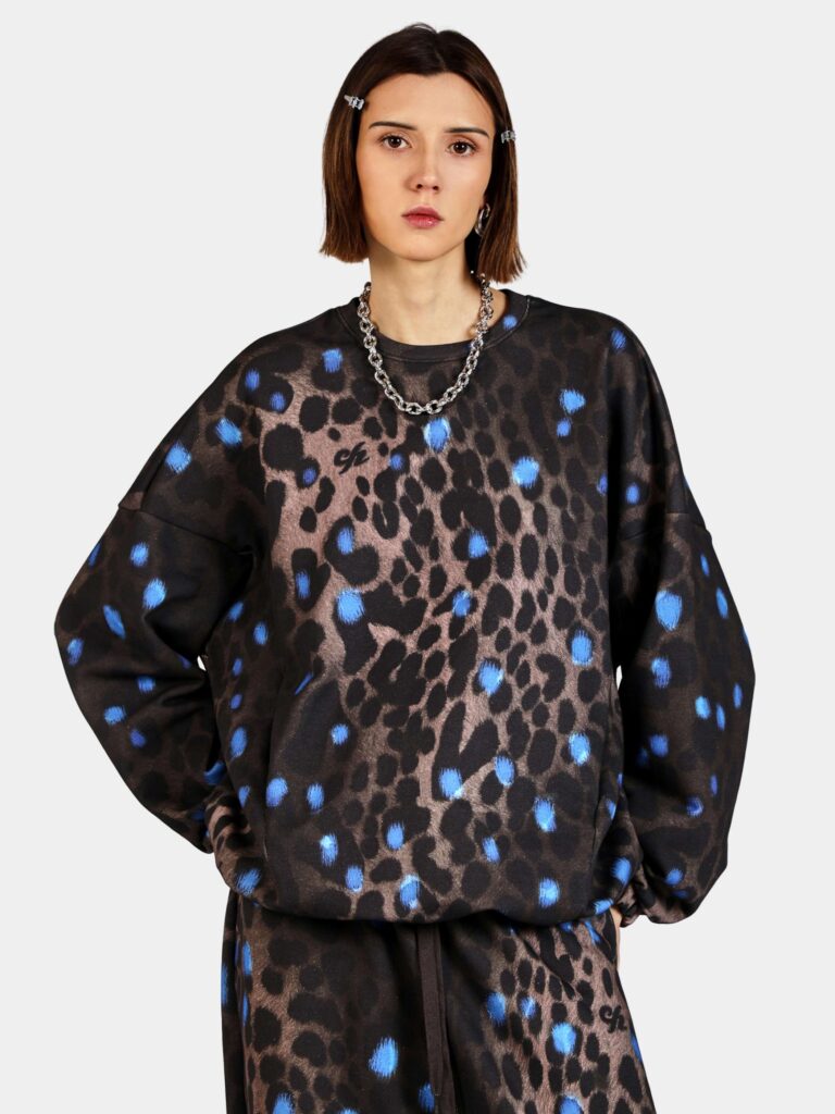 ANIMALISM LEOPARD [СВИТШОТ OVRSZ УНИСЕКС]