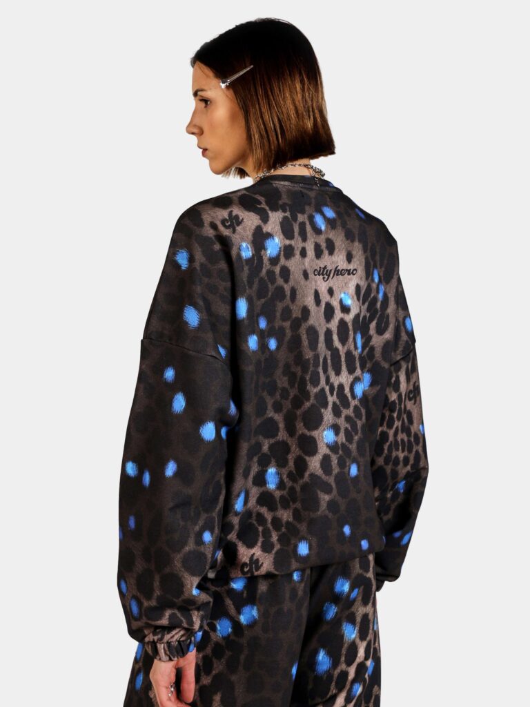 ANIMALISM LEOPARD [СВИТШОТ OVRSZ УНИСЕКС]