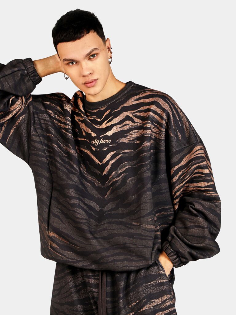 ANIMALISM TIGER [СВИТШОТ OVRSZ УНИСЕКС]