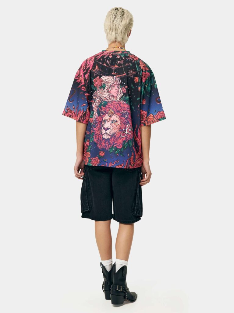 ЛЕВ HEROSCOPE [ФУТБОЛКА OVRSZ УНИСЕКС]