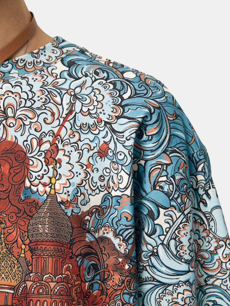 МОСКВА 2.1 [ФУТБОЛКА OVRSZ УНИСЕКС]