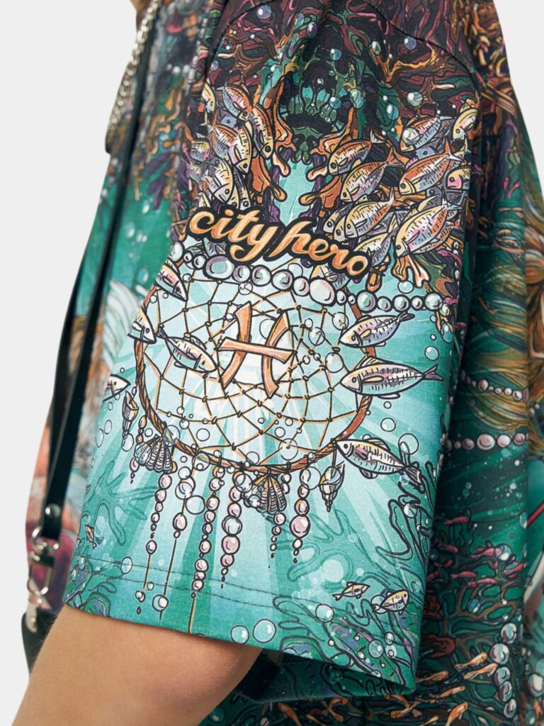 РЫБЫ HEROSCOPE [ФУТБОЛКА OVRSZ УНИСЕКС]