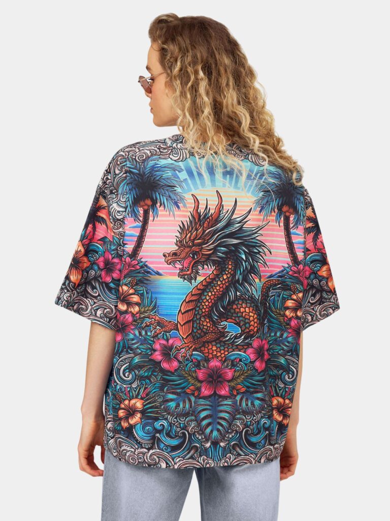 PACIFIC VIVID [ФУТБОЛКА OVRSZ УНИСЕКС]