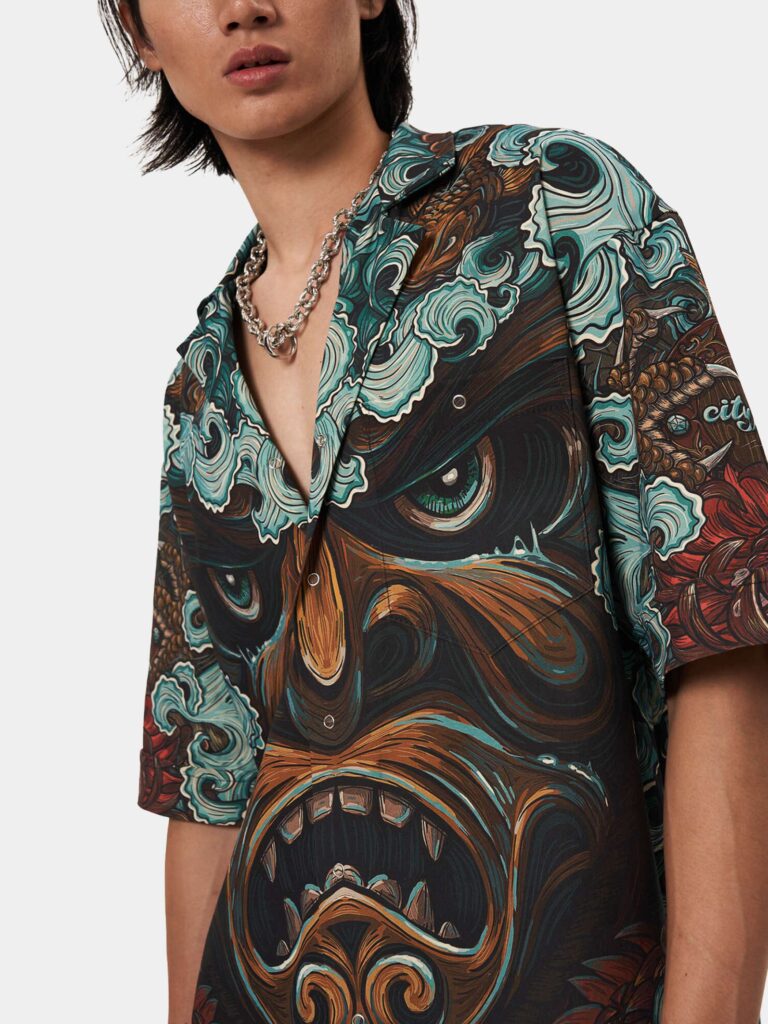 SAMURAI STORY 1.2 [РУБАШКА OVRSZ УНИСЕКС *short]