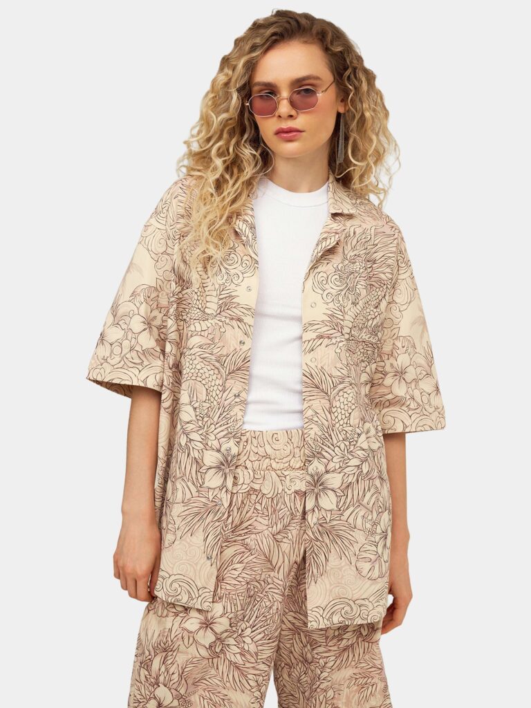 PACIFIC LIGHT [РУБАШКА OVRSZ УНИСЕКС *short]