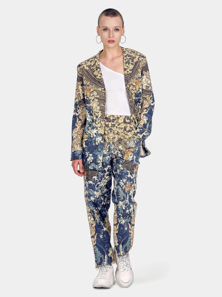 AKITA SAMURAI BLUE [ЛЕТНИЕ БРЮКИ УНИСЕКС]