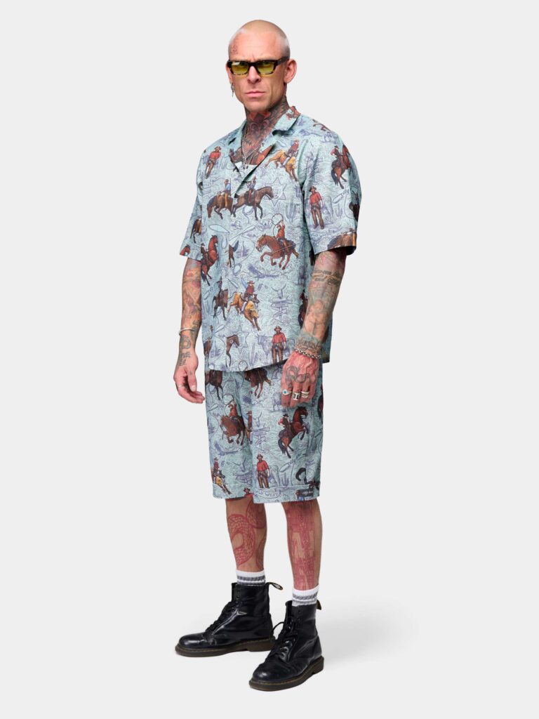 КОВБОИ [СТРИТ ПИЖАМА УНИСЕКС *short]