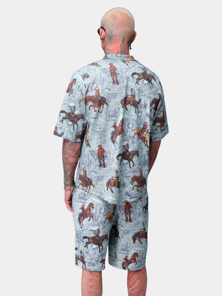 КОВБОИ [СТРИТ ПИЖАМА УНИСЕКС *short]