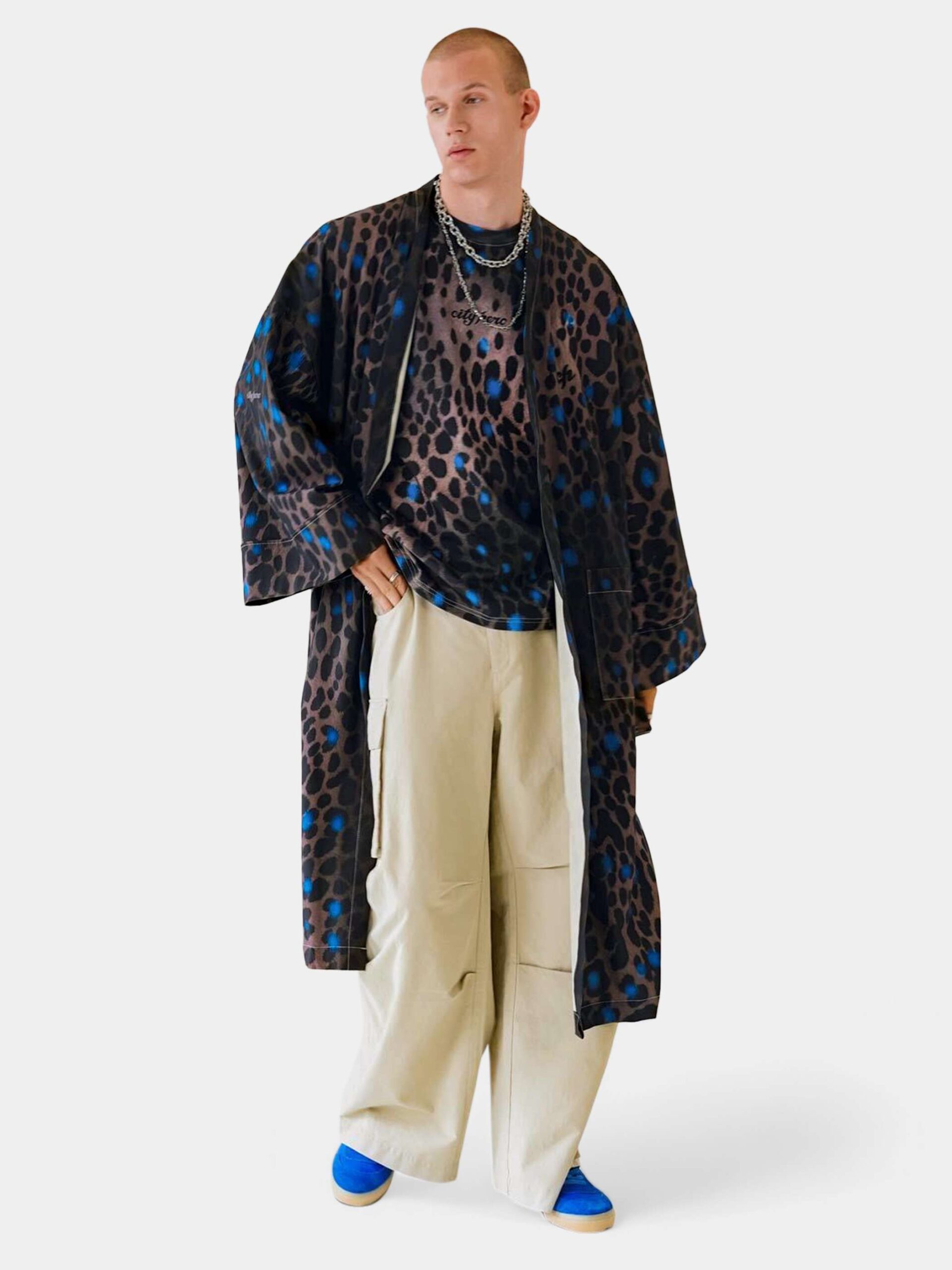 LEOPARD ANIMALISM [СТРИТ ХАЛАТ OVRSZ УНИСЕКС]