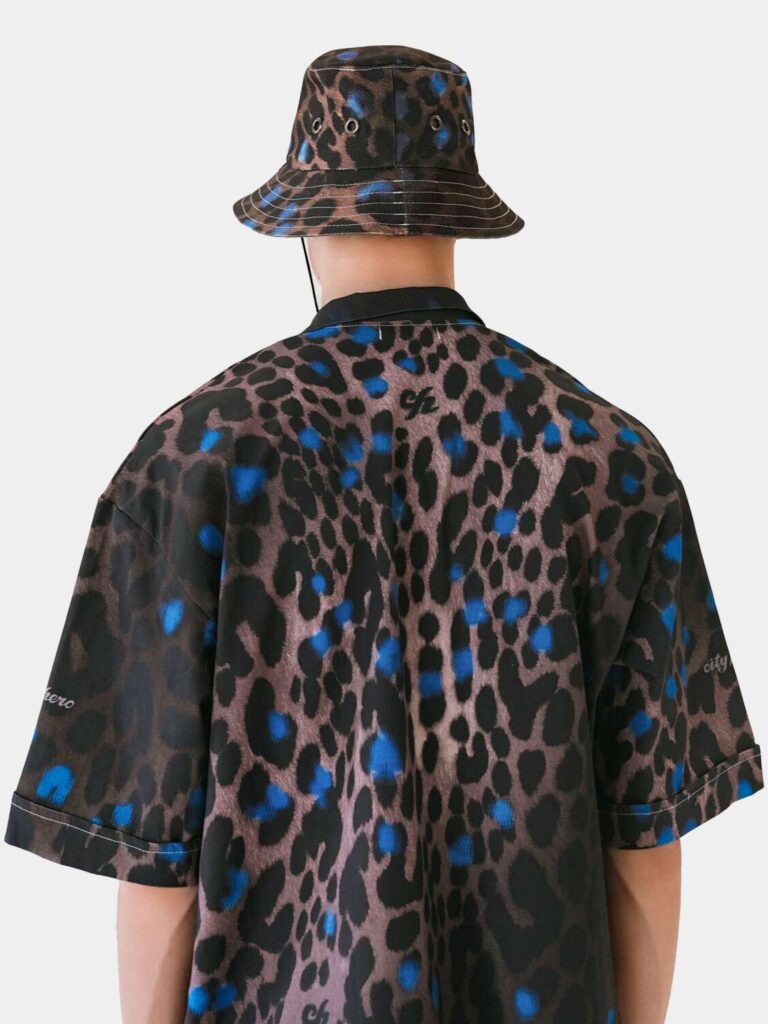 LEOPARD ANIMALISM [РУБАШКА OVRSZ УНИСЕКС *short]