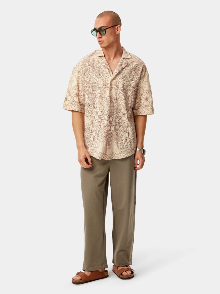 PACIFIC LIGHT [РУБАШКА OVRSZ УНИСЕКС *short]