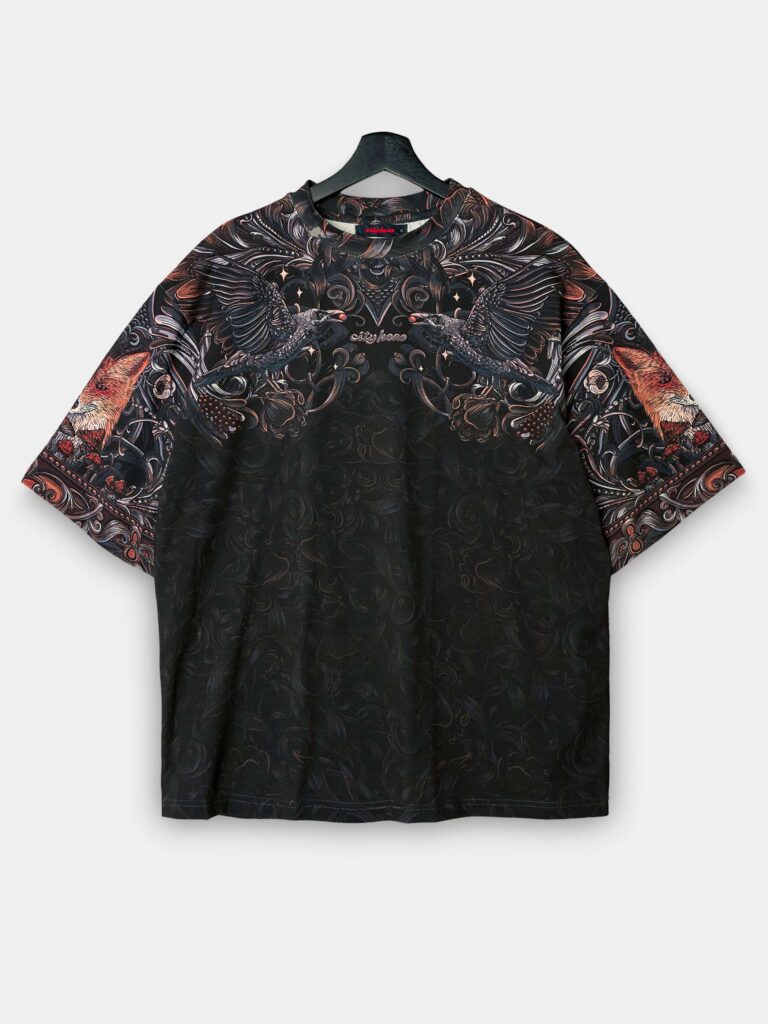 РУССКАЯ НОЧЬ [ФУТБОЛКА OVRSZ УНИСЕКС]