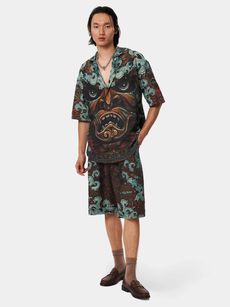 SAMURAI STORY 1.2 [СТРИТ ПИЖАМА OVRSZ УНИСЕКС *short]