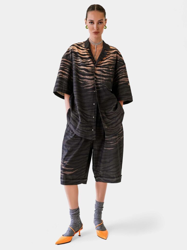 TIGER ANIMALISM [СТРИТ ПИЖАМА OVRSZ УНИСЕКС *short]