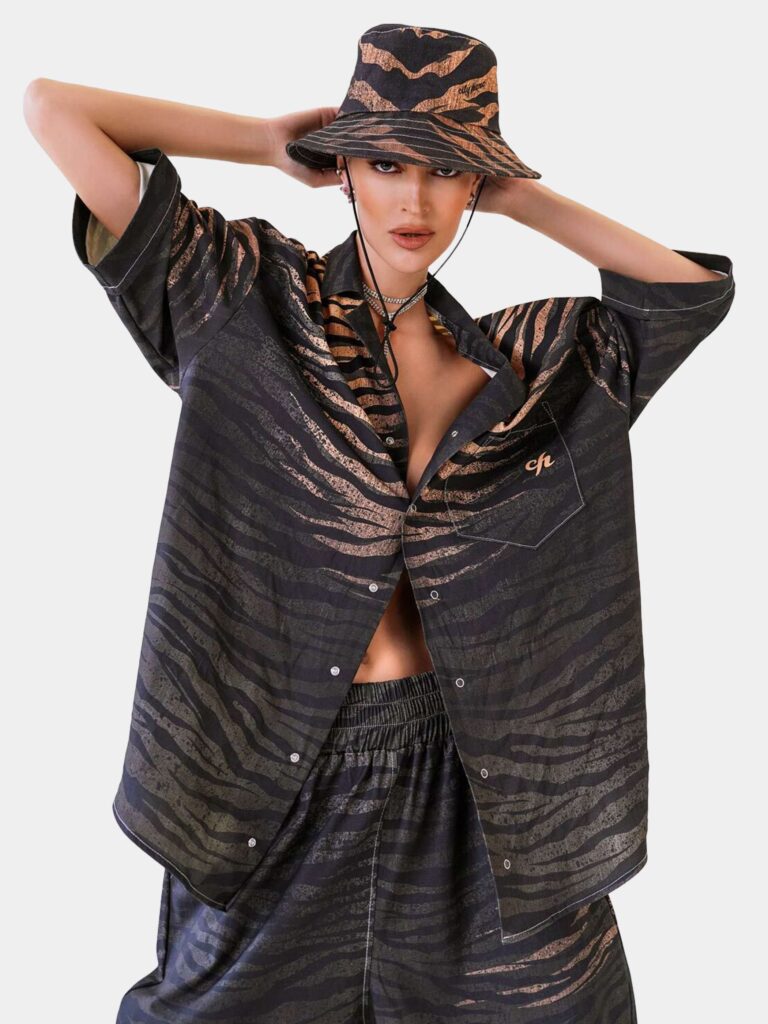 TIGER ANIMALISM [СТРИТ ПИЖАМА OVRSZ УНИСЕКС *short]