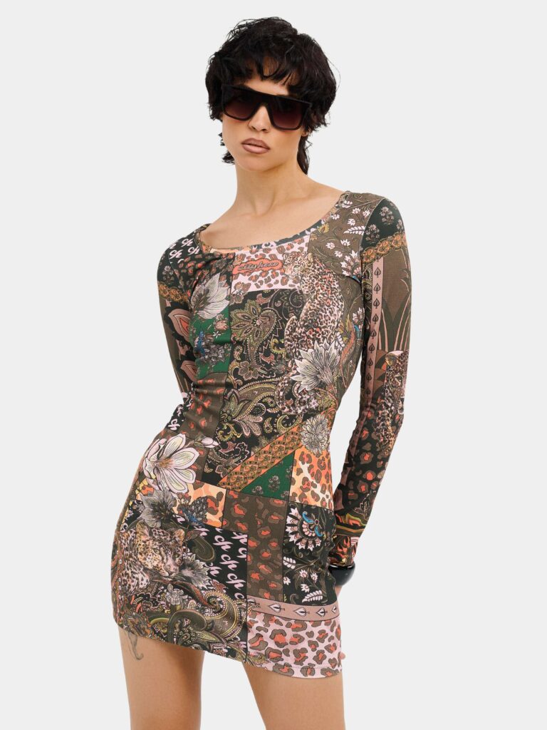 ПЕЙСЛИ САФАРИ [ПЛАТЬЕ-ЛОНГСЛИВ]