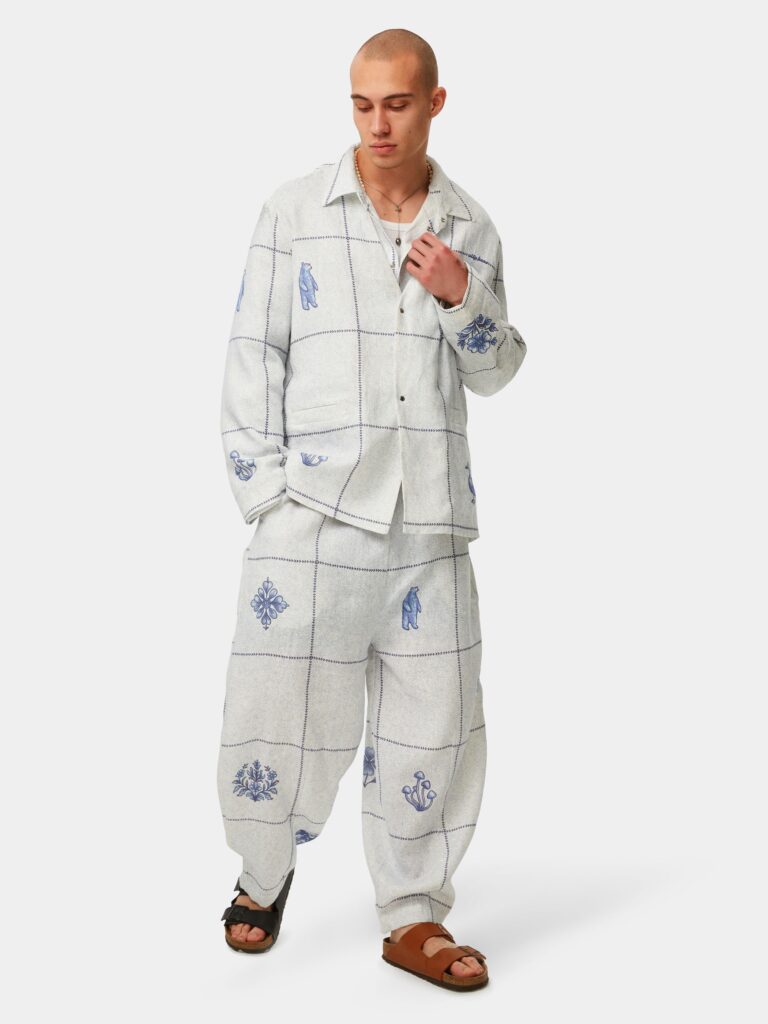 ИНДИГО [БРЮКИ LAZY MONEY]