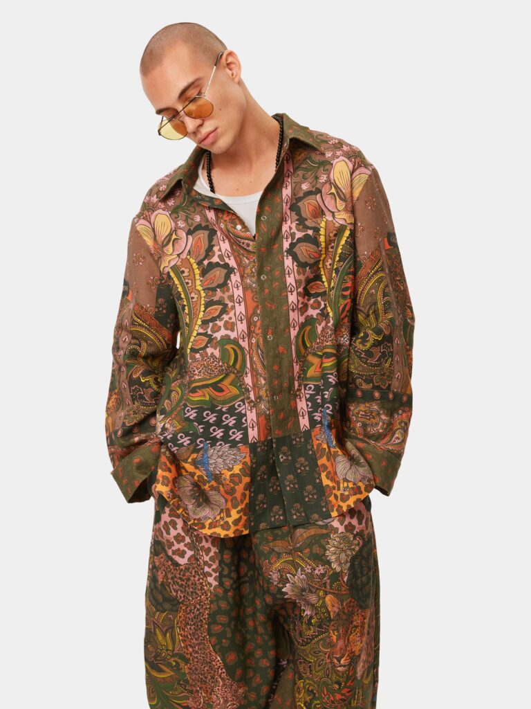 ПЕЙСЛИ САФАРИ [РУБАШКА LAZY MONEY]