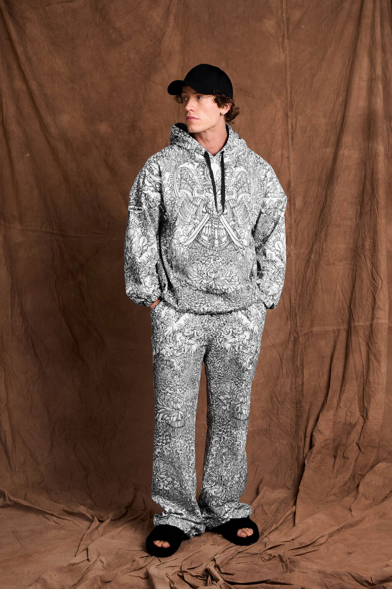 SAMURAI STORY 3.0 MILKY [ШТАНЫ ШИРОКИЕ OVRSZ УНИСЕКС]